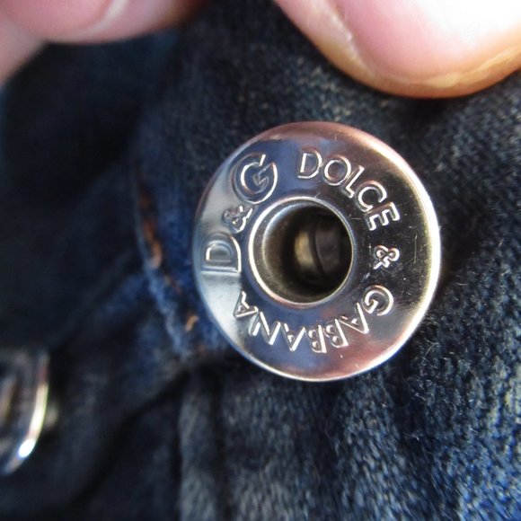 Dolce and Gabbana, D&G Line, Men's Made in Italy Blue Jeans - Size 34W - Picture 10 of 12